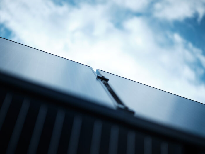 Architectural detail against the sky