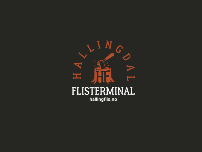 Hallingcast logo identitet levert 0021 Logo Flis bow dark